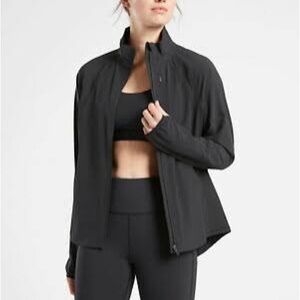ATHLETA Run With It Jacket Black Size XL #982741 Retail $129